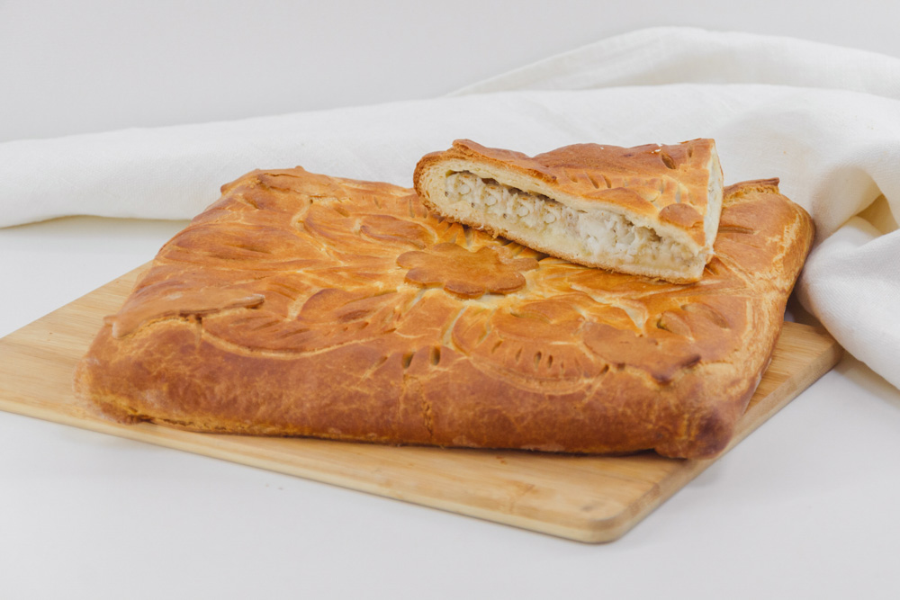 Жар-пицца. Меню. Пирог с палтусом