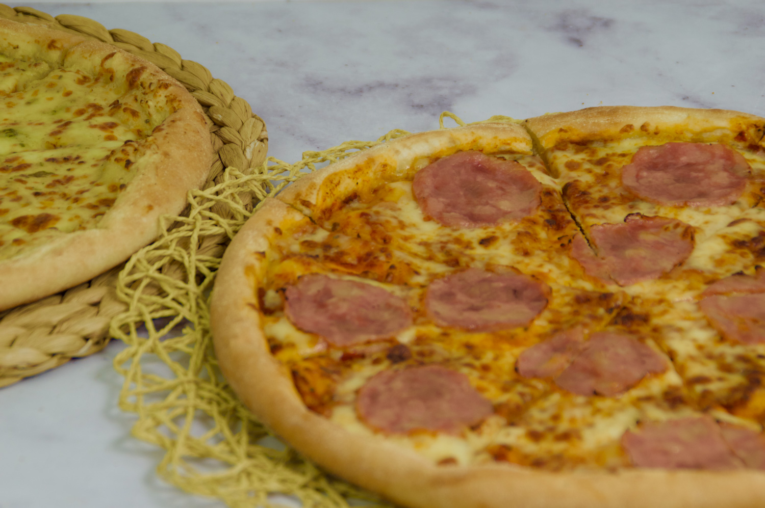 Жар-пицца. Меню. Пицца с ветчиной 