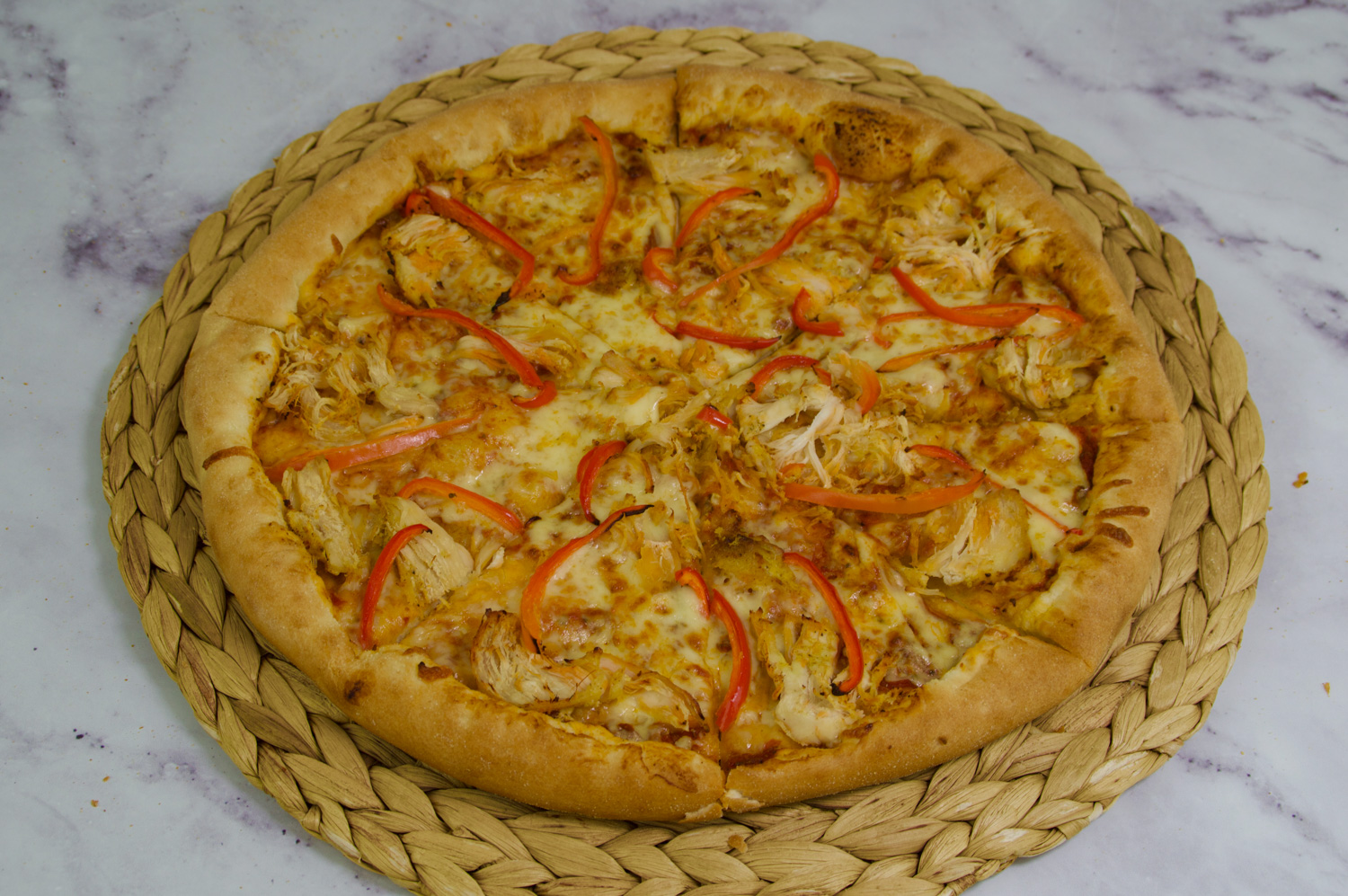 Жар-пицца. Меню. Пицца с курицей