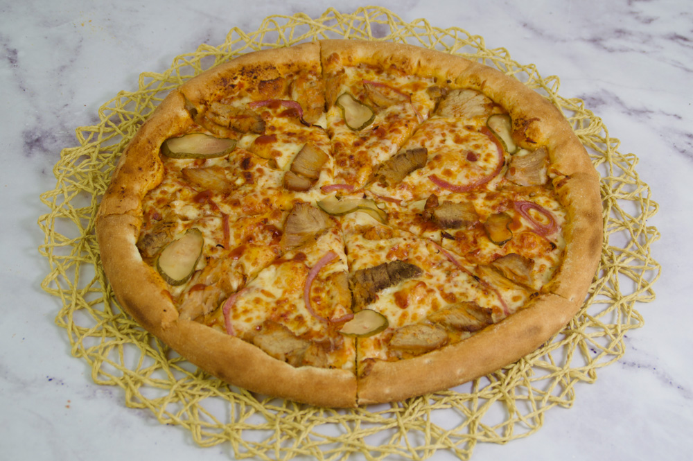 Жар-пицца. Меню. Пицца «Шашлычная»