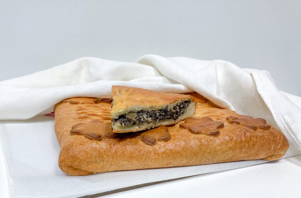 Жар-пицца. Меню. Пирог с грибами